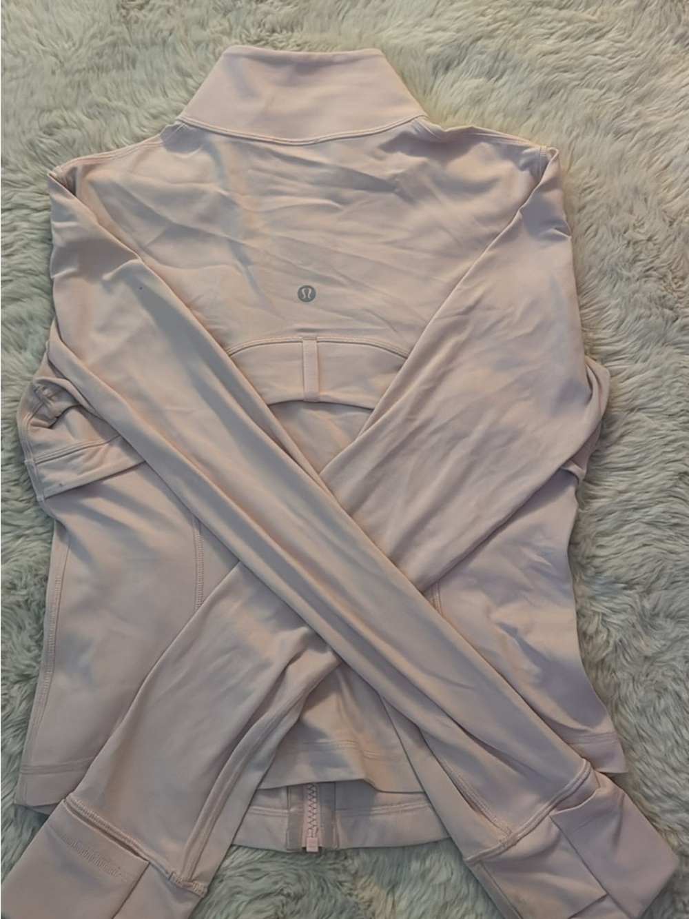 lululemon athletica Light Pink Full-Zip Jacket